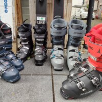 Tech-toe boots (Salomon, Atomic)